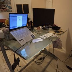Modern Glass Desk