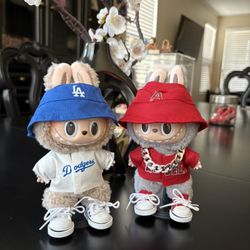 Labubu Angel’s / Dodger’s Jersey Set