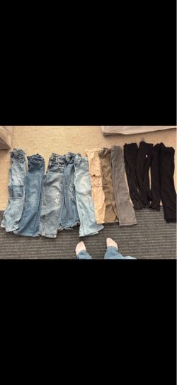 Lot of girls pants size 8