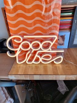 Good Vibes Neon Sign
