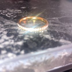 14k Solid Gold Womens Ring