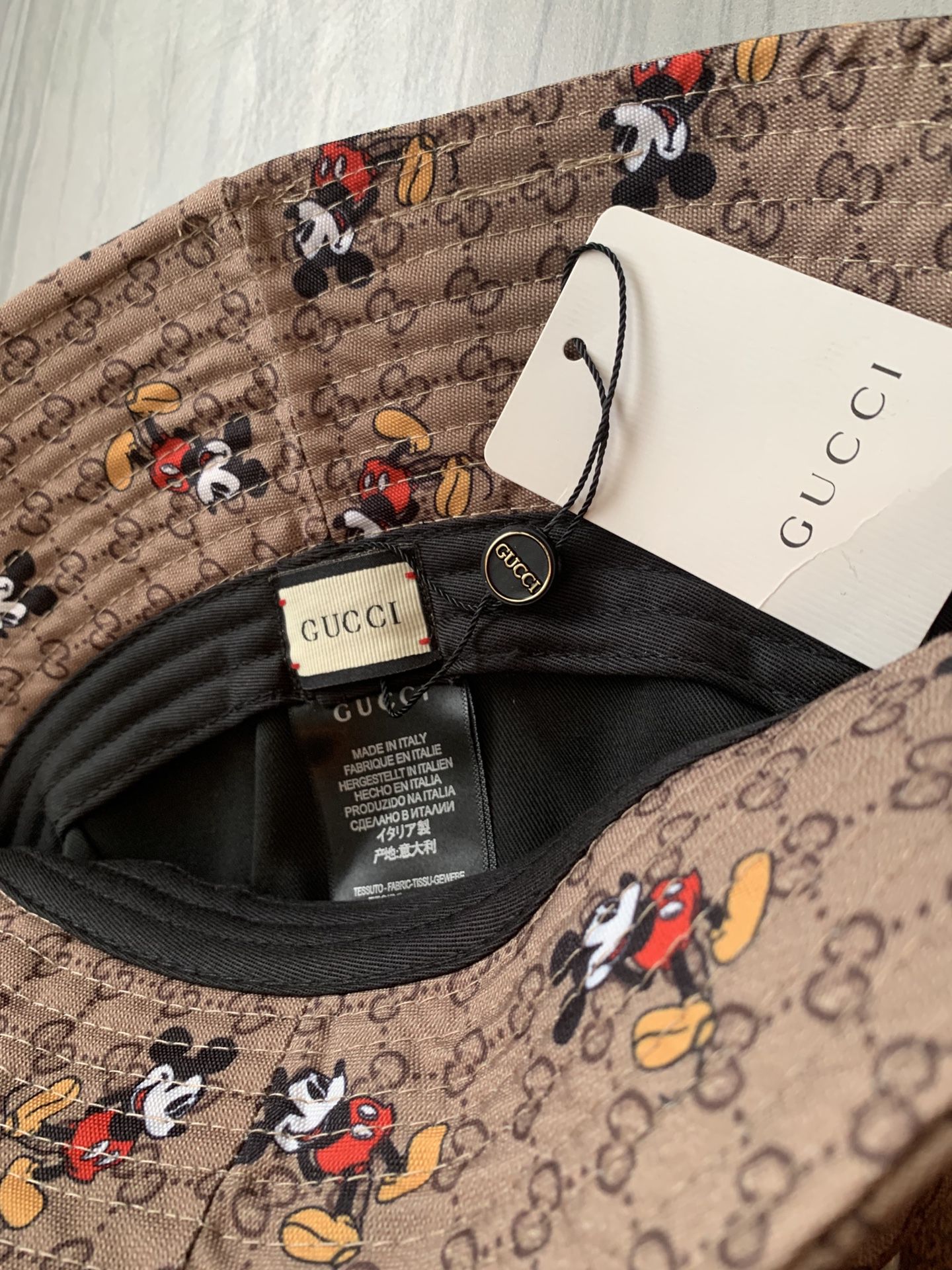 Gucci Mickey Mouse Bucket Hat- adult