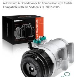 A-Premium Air Conditioner AC Compressor with Clutch Compatible with Kia Sedona 3.5L 2002-2005

￼

￼

￼

￼

￼

￼


