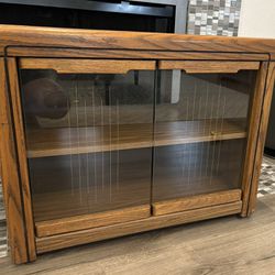 Small Wood TV Stand/Cabinet