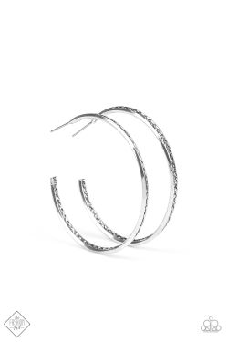 Texture Tempo Hoop Earrings