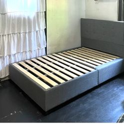 Bed Frame And Matress 