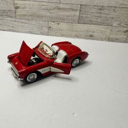 Vintage Maisto Red  ‘1957 Chevy Corvette “SS” • Die Cast Metal • Made In China  Scale 1:24