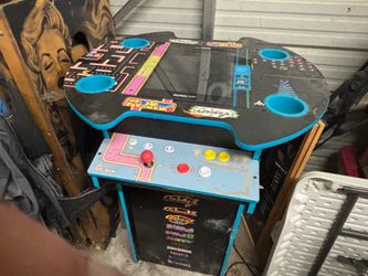 Arcade 1up ms pac man cocktail table arcade machine.
