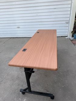 Folding Table on Wheels