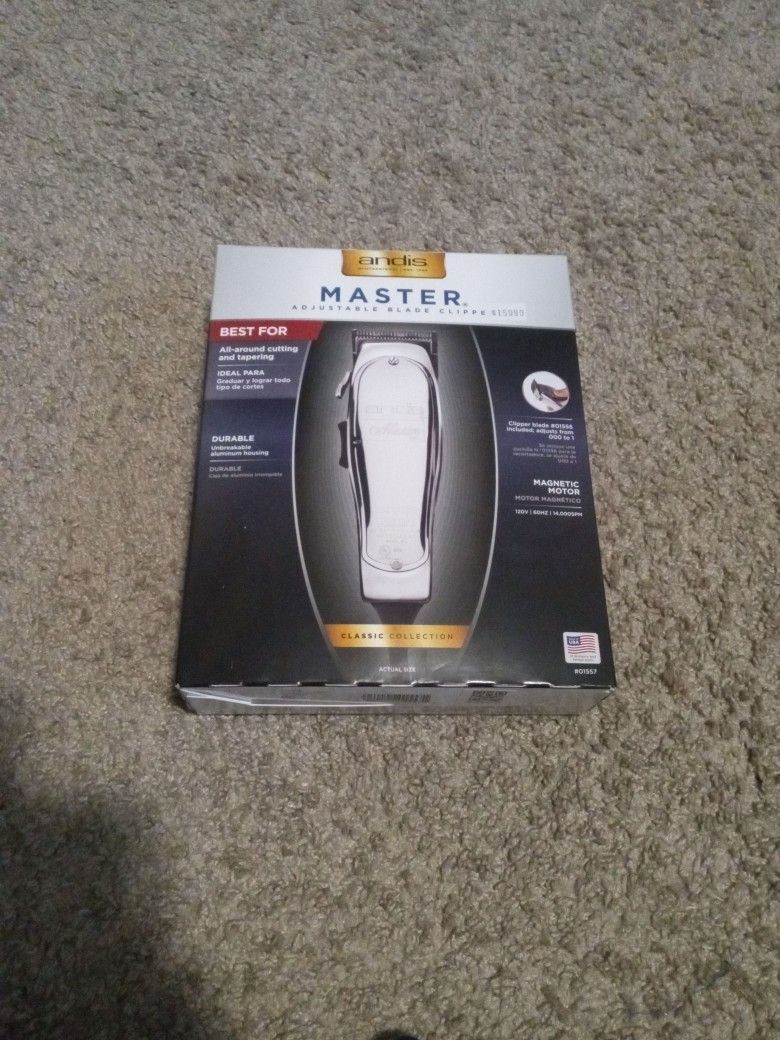 Andis Master Professional Adjustable Blade Clipper *NO BRUSH*