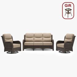 6-in deep seating cushions Hawthorne brand patio furniture set brand new inside the box outdoor patio furniture luxury outdoor patio furniture Costco