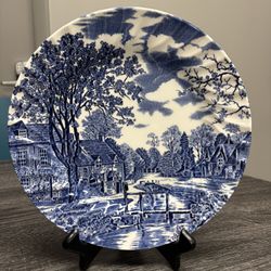 Cotswold Blue 7 3/4" Salad Plate Johnson Brothers 
