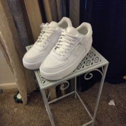 Air Force Ones Worn Twice Women's Size 10 Men's 8 And 1/2 40 Obo