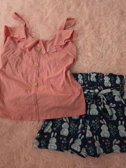 Girls outfit set size 7-8