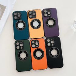 iPhone 15 15 Plus 15 Pro 15 Pro Max TPU Case Slim Plating Mag Safe Magnetic