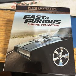 Fast & Furious: 8-Movie Collection (4K UHD + Blu-ray) (No Digital) 17-Discs
