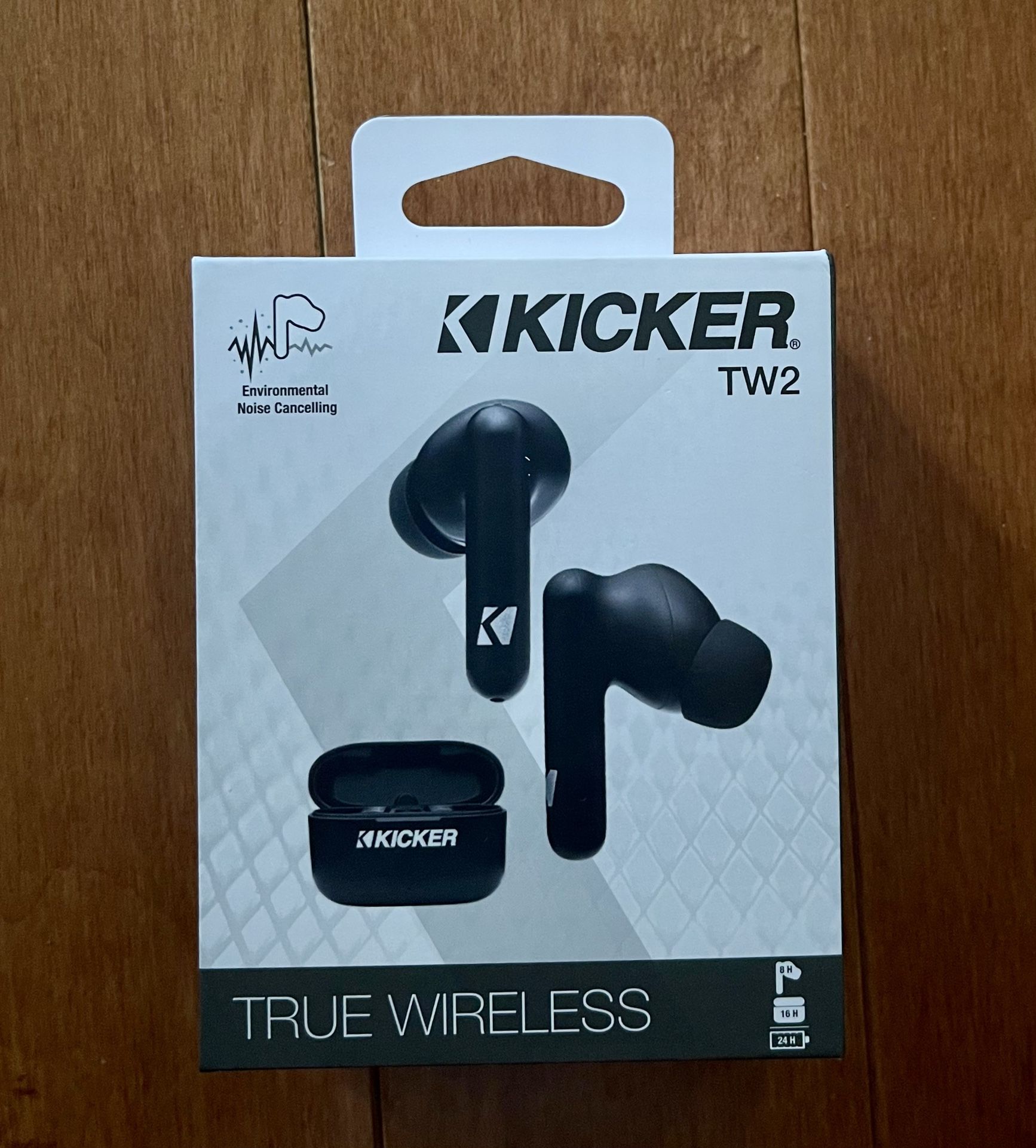 Kicker TW2 Earbuds (Warranty Included)