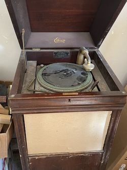 Vintage Edison Record Player