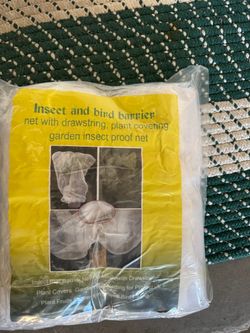 Insect and Bird Barrier Garden Net with Drawstring