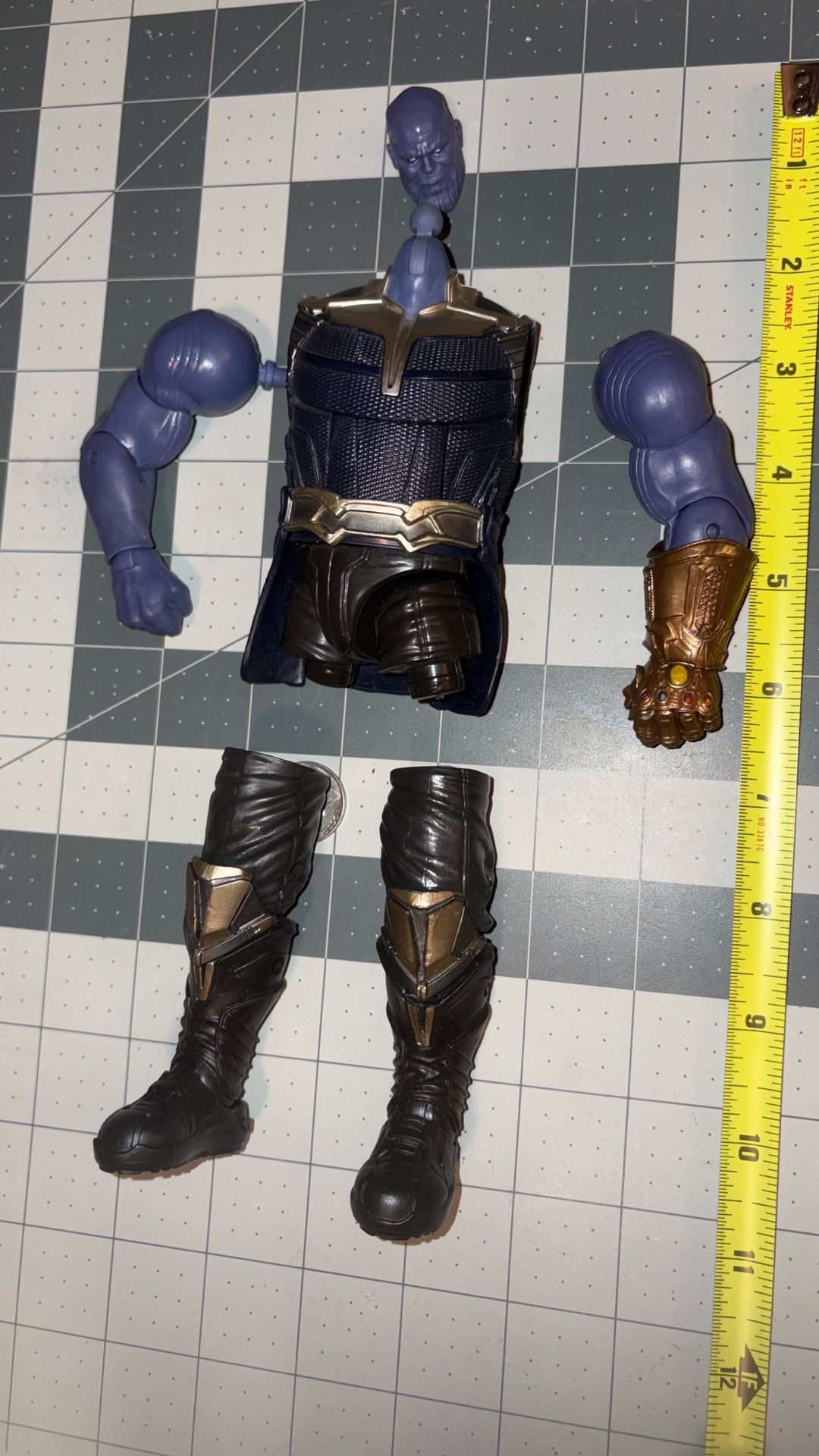 MARVEL LEGENDS AVENGERS THANOS BAF