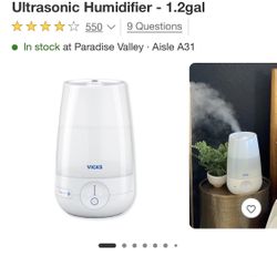 Ultrasonic Cool Mist Humidifier 