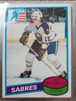1980-81 Topps Hockey Rob McClanahan #232