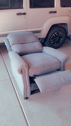Grey Recliner