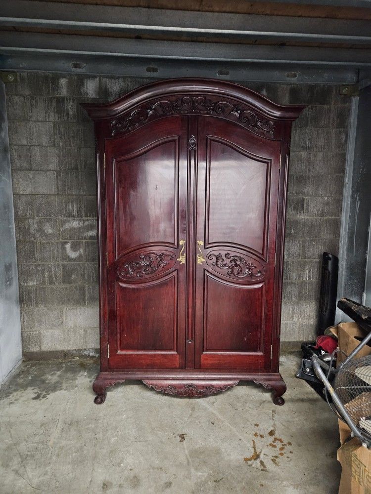 Solid Wood Wardrobe