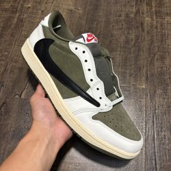 Jordan 1 Low Travis Scott Medium Olive