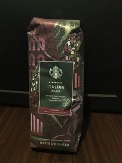 Starbucks Italian Roast Whole Bean Coffee 1lb