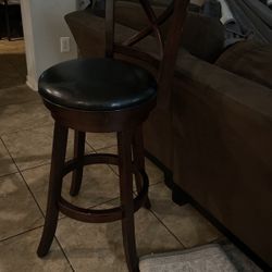 Bar Stools Bought From Ashley Furniture. Small nick on Seat. 