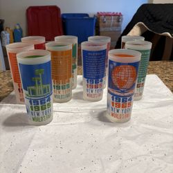 New York, World Fair Glass Set?