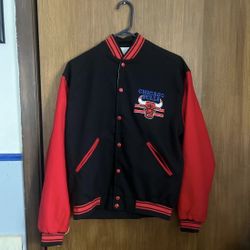 Vintage Bulls Letterman Jacket 90s Edition 