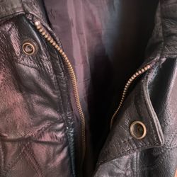Black Med. Men’s Leather Jacket 