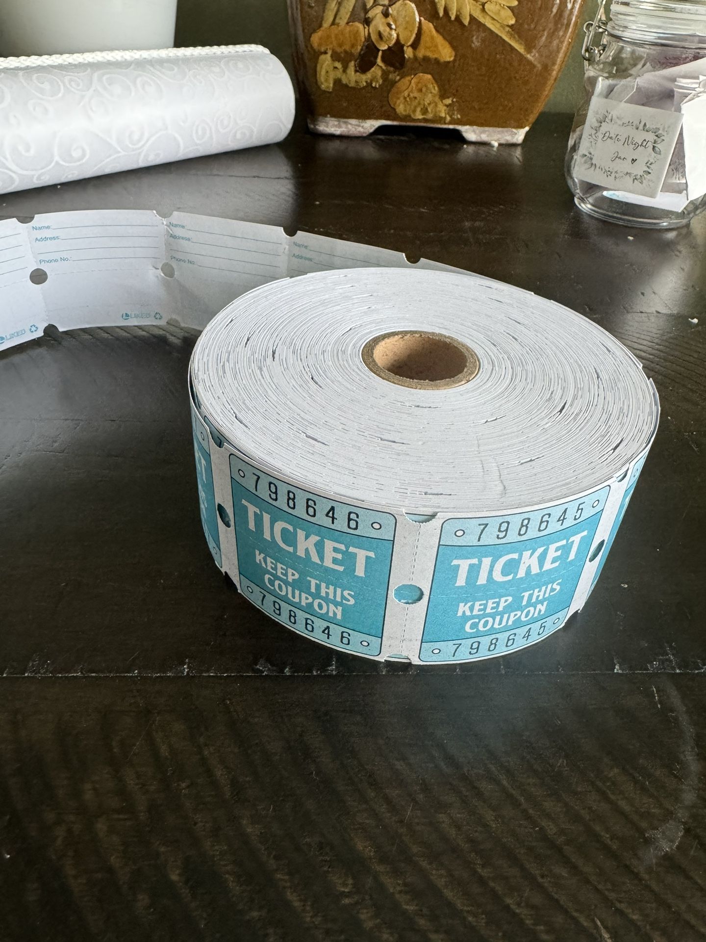 50/50 Raffle Tickets