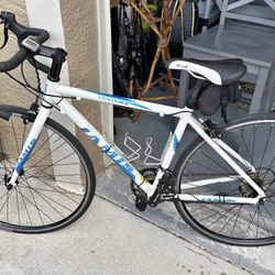 JAMIS VENTURA Road Bike White Blue 700C Drop Bar Caliper Brakes Aluminum