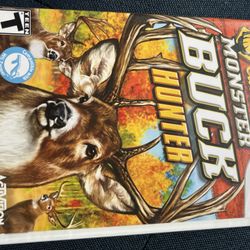 Monster Buck Hunter Wii Video Game 
