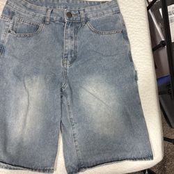 Blue Jean Shorts