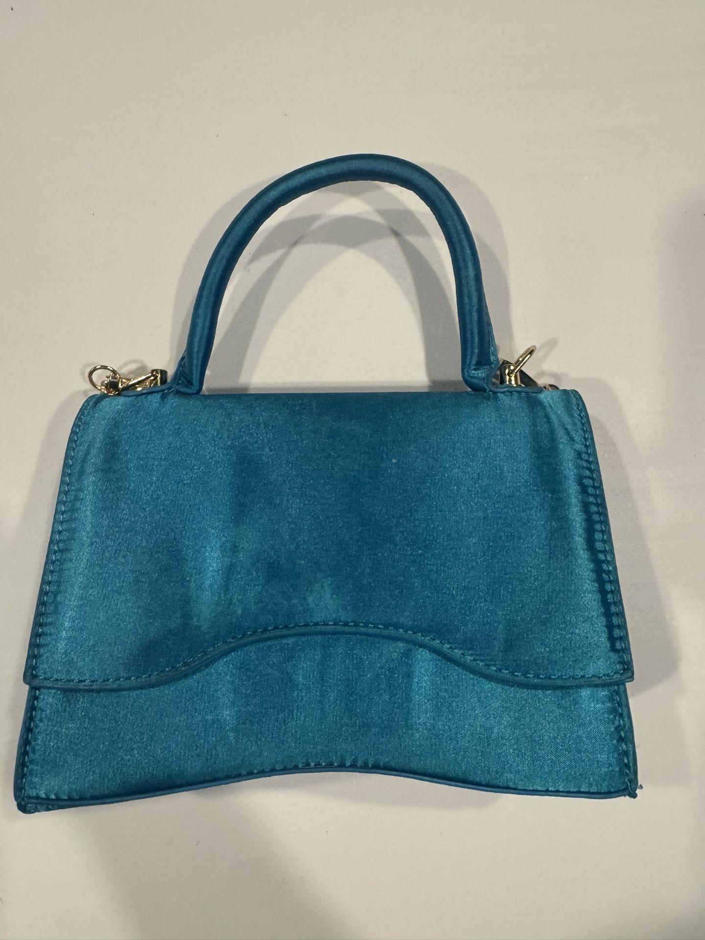Teal Blue Purse