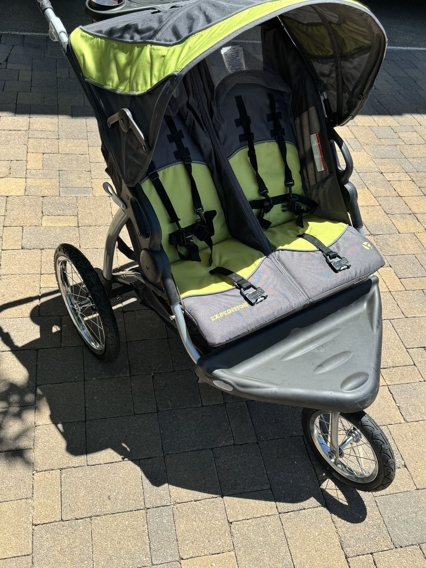 Double Child Jogging Stroller