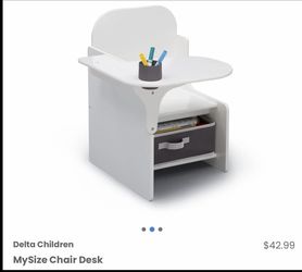 Mysize Toddler Desk/ kids/ toys/ furniture/ chair/ school/ New