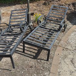 Two Free Lounge Chairs