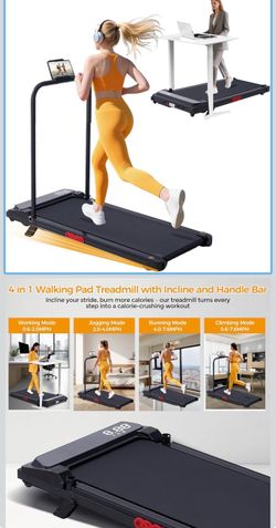 3.5HP Folding Electric Treadmill for Small Spaces