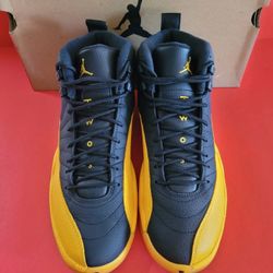 Jordan 12 University Gold