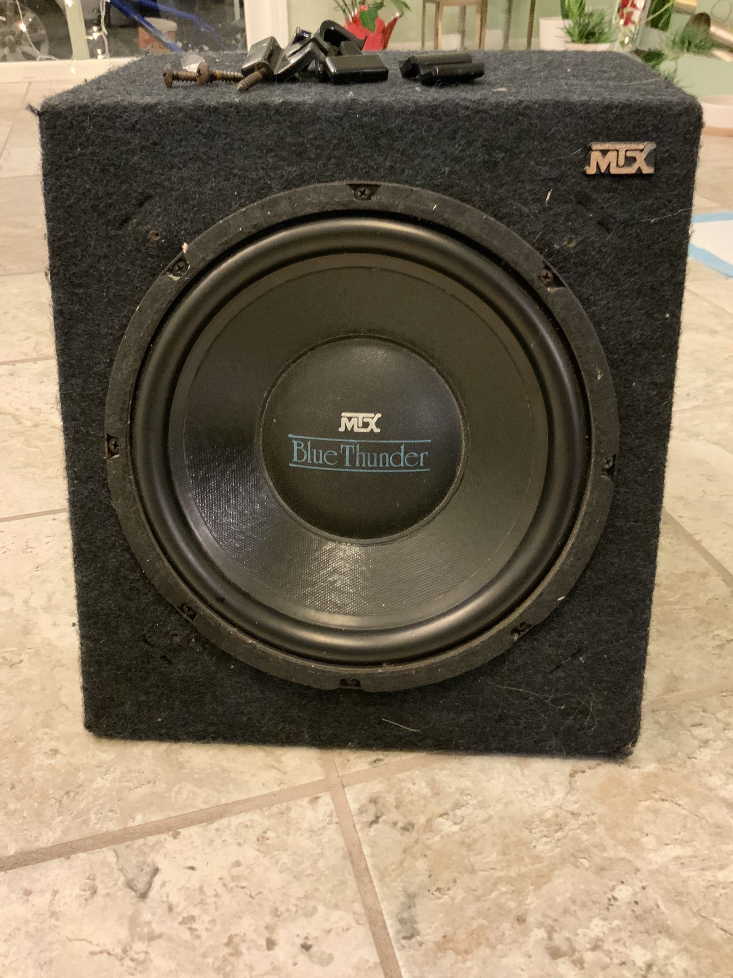 MTX Blue Thunder Old School 10” Subwoofer With Sealed Box for Sale