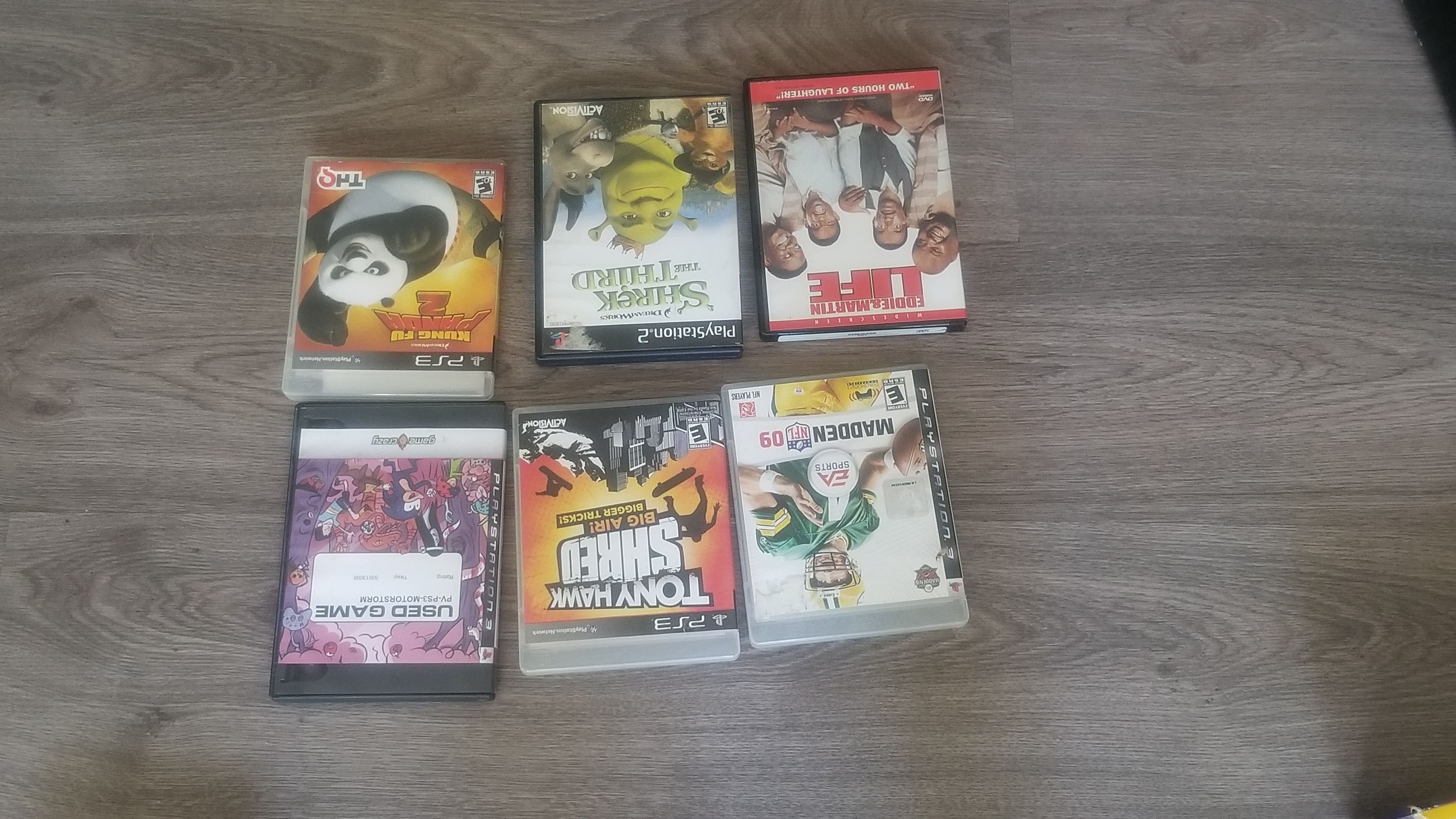 PS2 and PS3 games