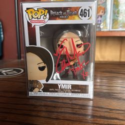 Ymir Attack On Titan Signed Funko Pop By Elizabeth Maxwell 