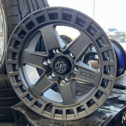 17” ICON Raider Wheels
17x8.5 New In Stock