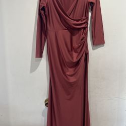 Long Blush Pink Dress