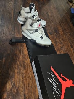 Jordan 4 white cement size 12.5